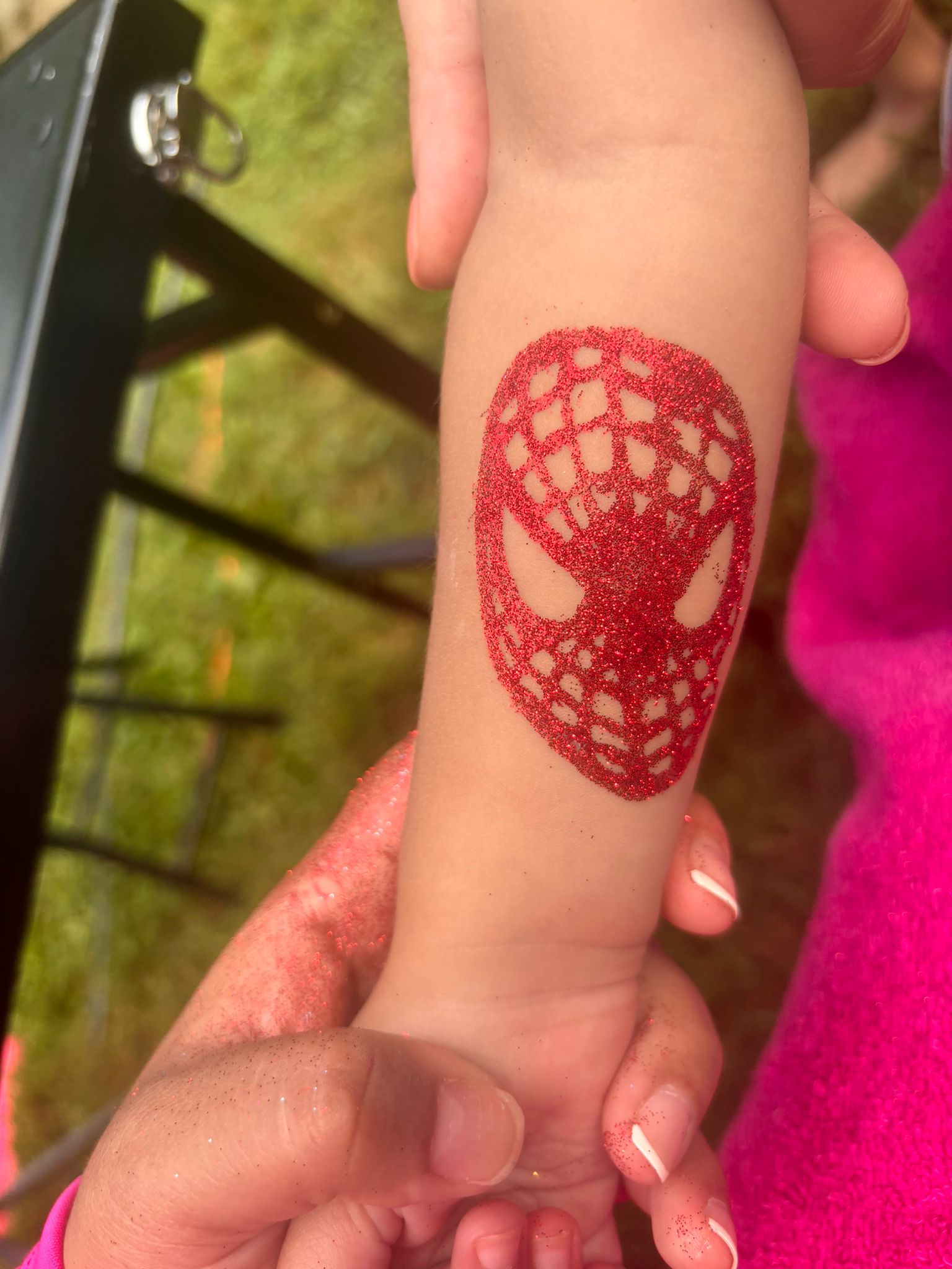 Temporary tattoo example